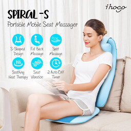 [Apply Code: 6TT31]Ihoco Spiral S Portable 5 in 1 Mobile Seat Massager*